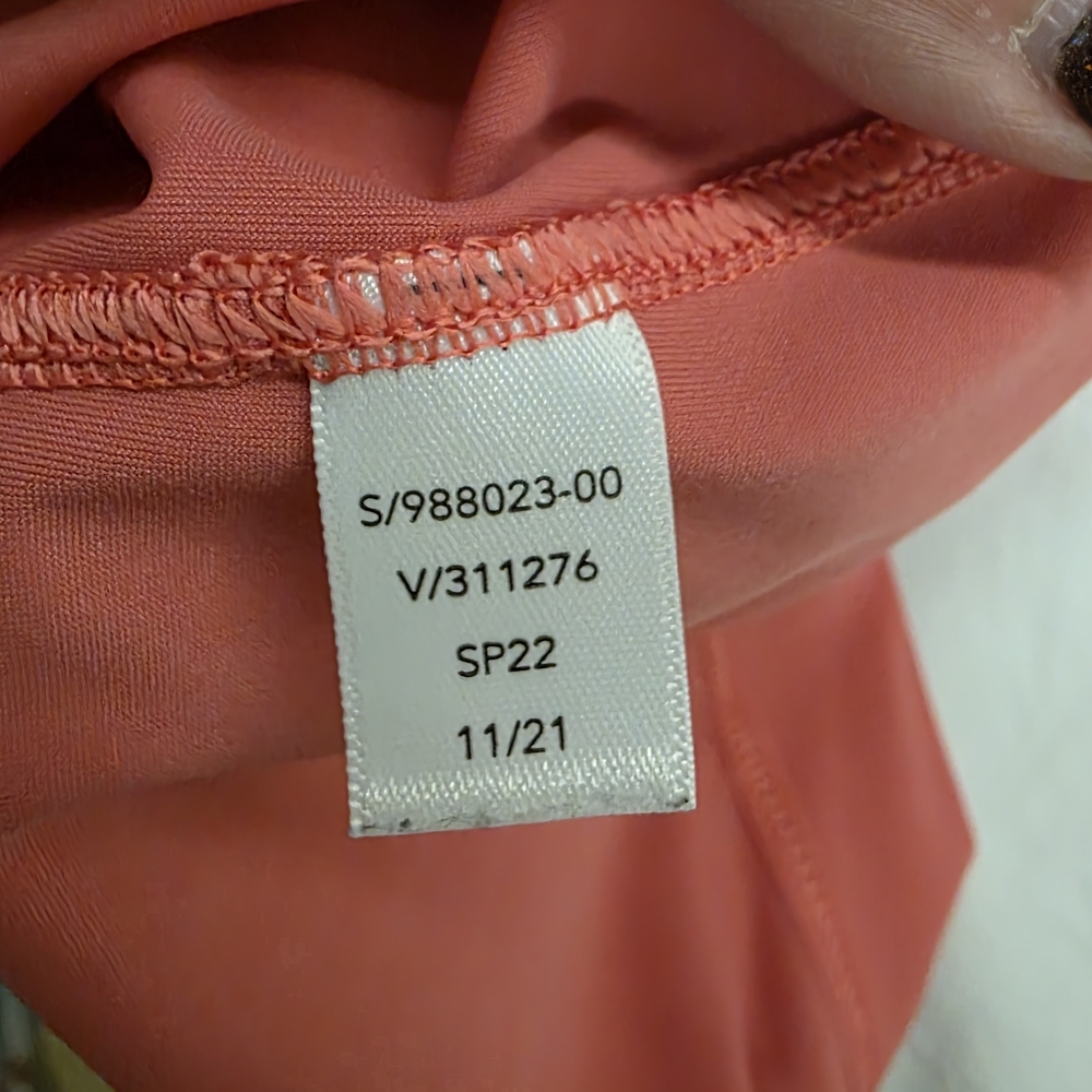 Athleta Ultimate Muscle Tank — Size Unknown, Coral EUC - Picture 4 of 6